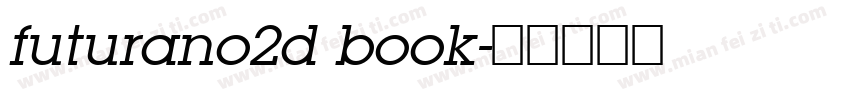 futurano2d book字体转换